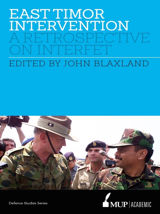 Title details for East Timor Intervention by John Blaxland - Available